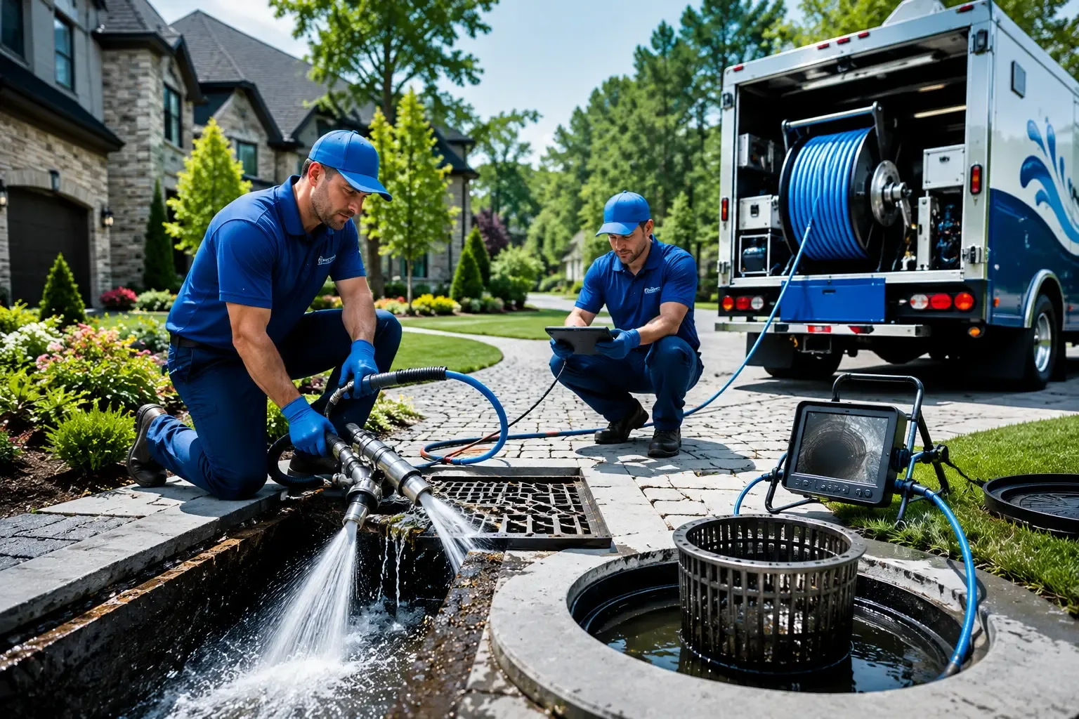 Local outdoor drain cleaning professionals in Fort Atkinson, WI